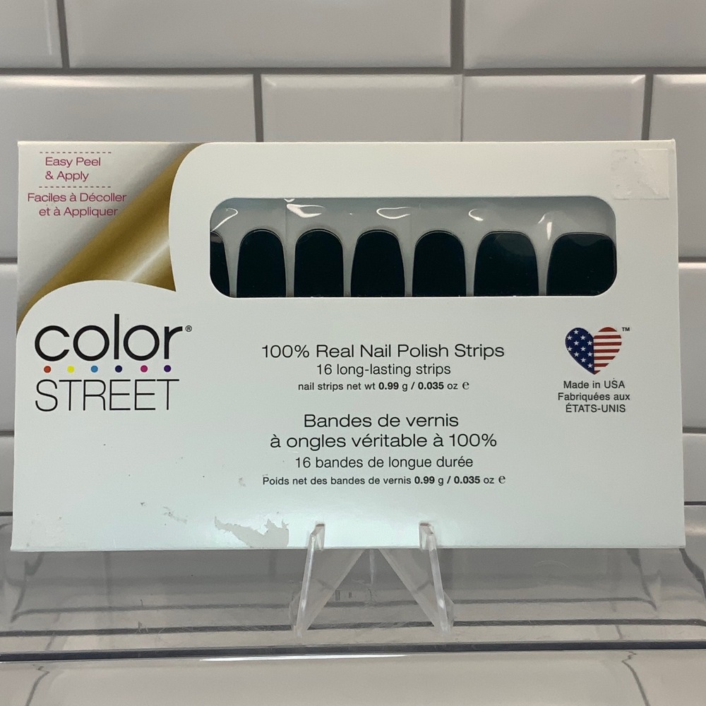 Color Street Wood You Rather? FMC256 Nail Polish Strips Dark Green 16 Count
